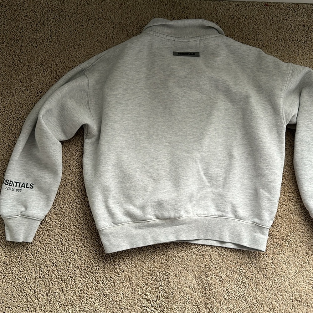 Fog Essentials Quarter Zip Sweater - image 4